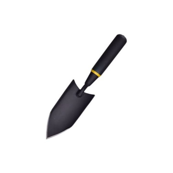 Szénacél kerti lapát, ásó szerszámok, csúszásgátló fogantyú, ültetéshez, 1 darab