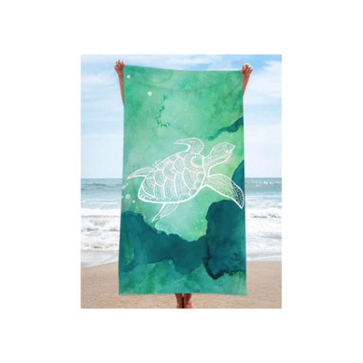 Prosop microfiber XXL super-absorbant, uscat rapid, fara nisip, pentru plaja si calatorii