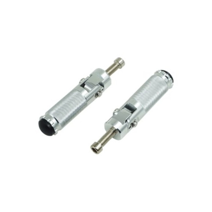 Suporturi pentru picioare motocicleta, pedale din aluminiu CNC, suprafata antiderapanta, compatibilitate universala