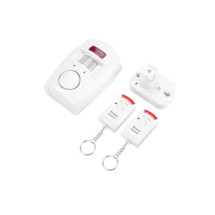 Sistem de securitate wireless, senzori infrarosu duali, sistem extensibil pentru protectie exterioara