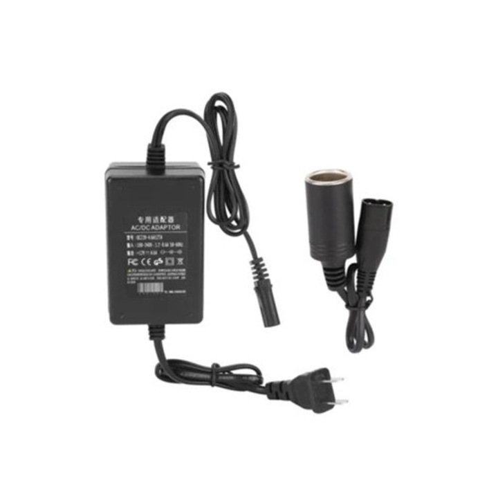 Incarcator auto, adaptor bricheta, convertor 100-240V la 12V