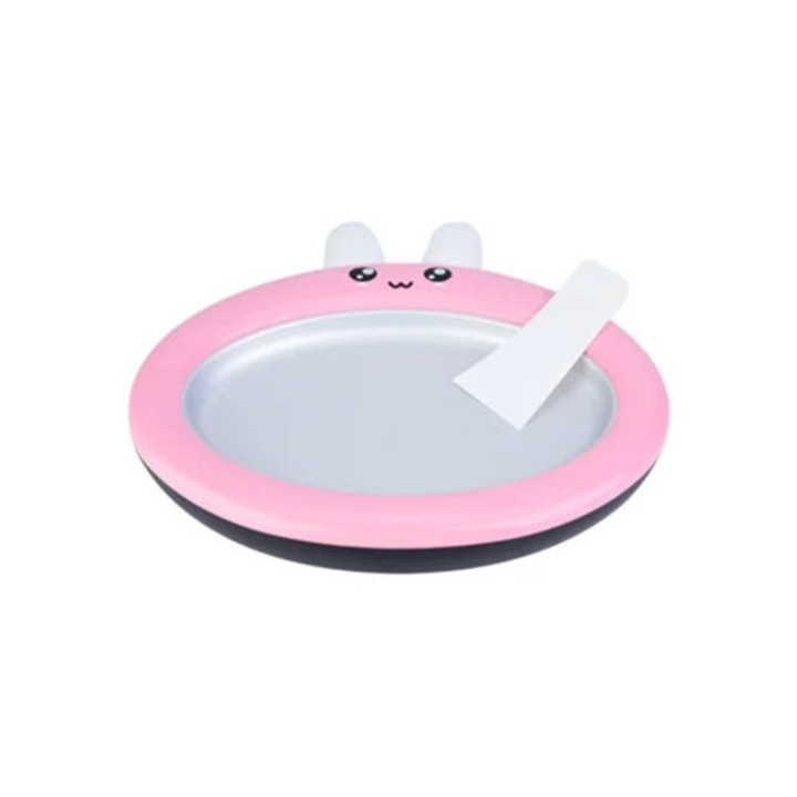 Forma prajituri Aiailikill, model iepure rotund, roz