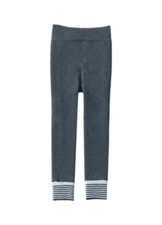 Rugalmas pamut leggings lanyoknak, Szürke, M