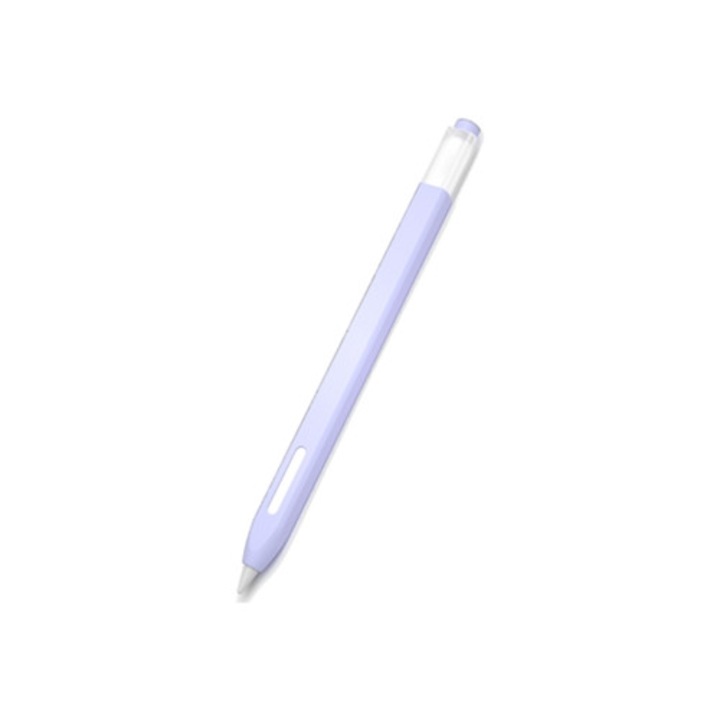 Puha szilikon védőtok Apple Pencil 2-höz, átlátszó