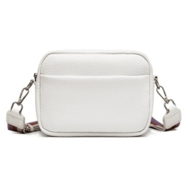 Női válltáska, sokoldalú rendszerezés, ökológiai bőr, 21x14x7cm