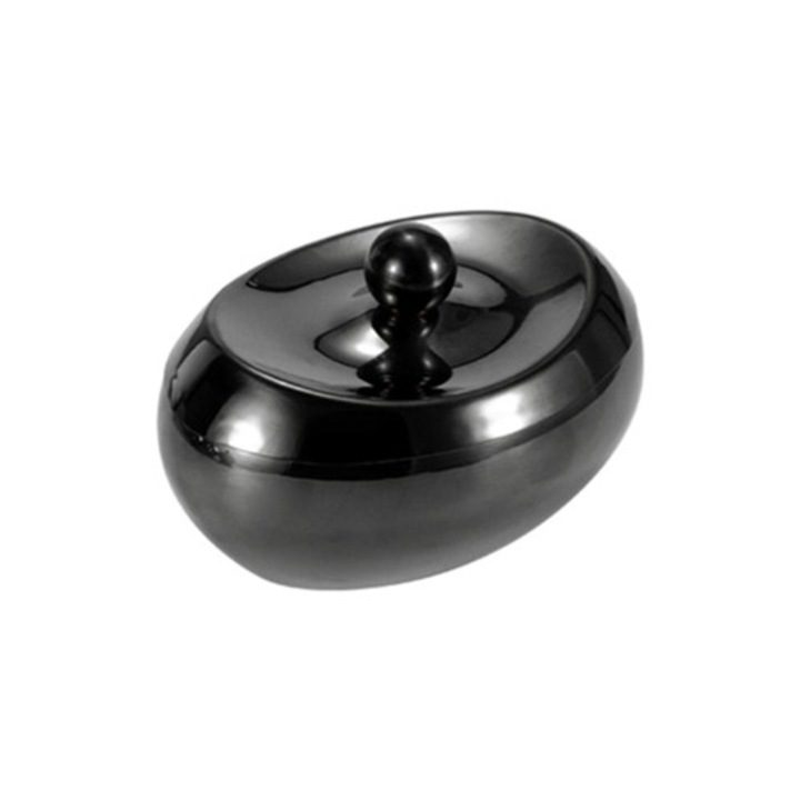 Scrumiera exterioara cu capac, rezistenta la vant, fara miros