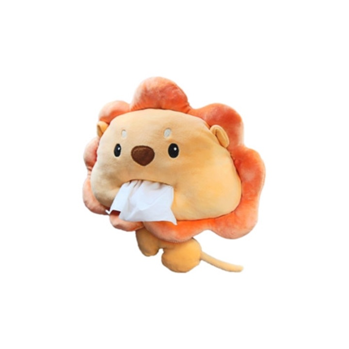 Suport pentru servetele, design animal, material pufos, pentru masina/casa