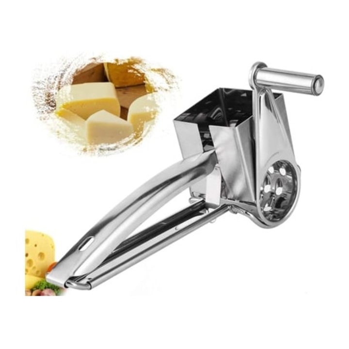 Razatoare manuala pentru branza, din otel inoxidabil, unelte de taiere si razatoare, 30x10cm