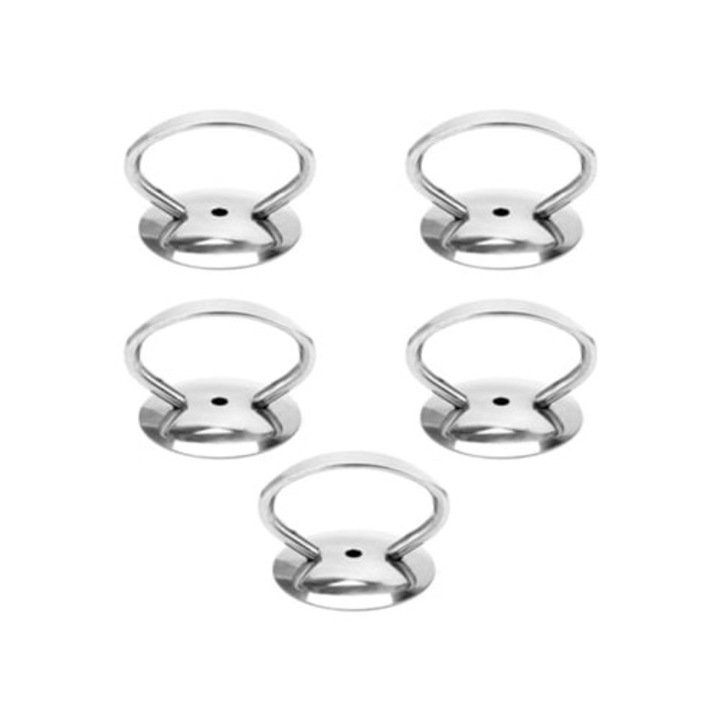 Set capac vase pentru gatit, inlocuitor din otel inoxidabil, accesorii din sticla, cu suruburi