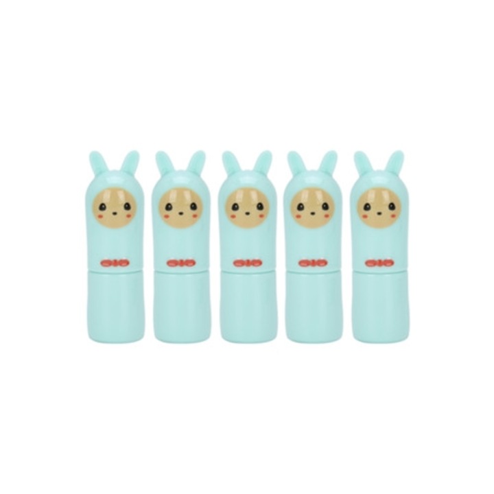 Tub de ruj gol DIY, tub refillabil pentru balsam de buze, stil cartoon, set