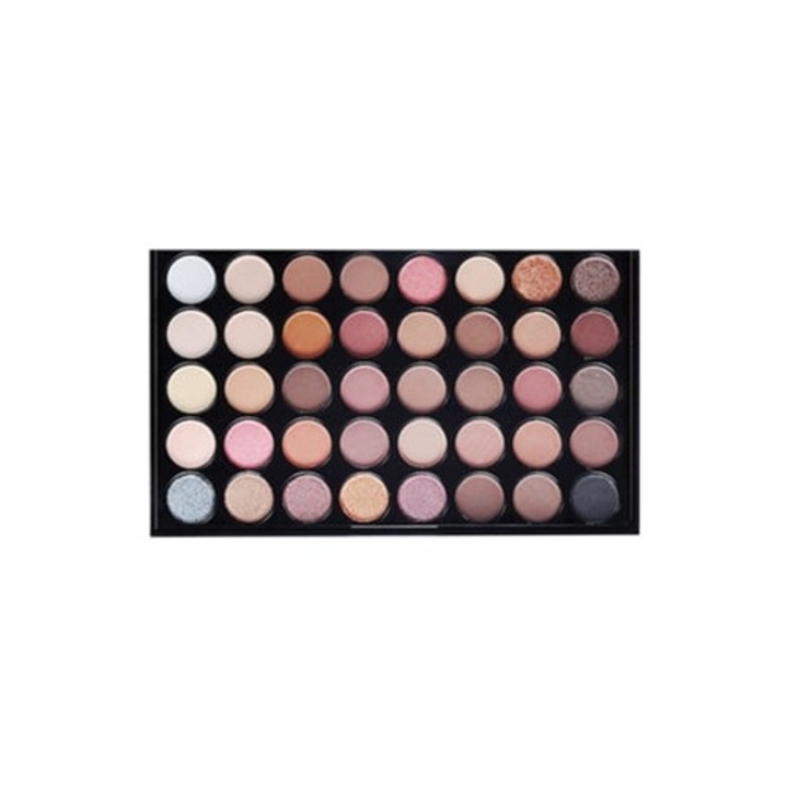 Paleta fard de pleoape 40 culori mate si lucioase, set