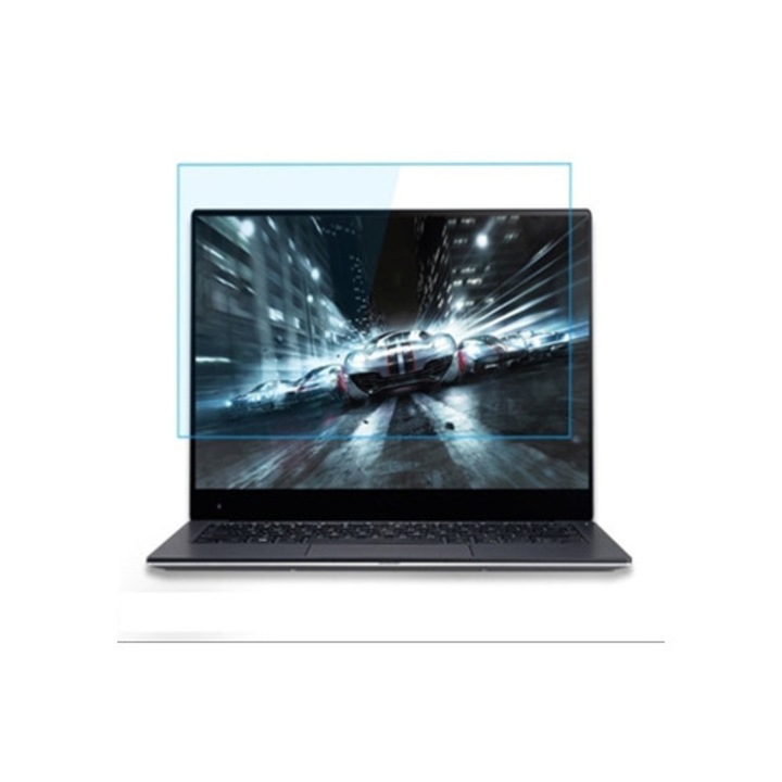 Laptop védőfólia 15.6", edzett üveg, átlátszó