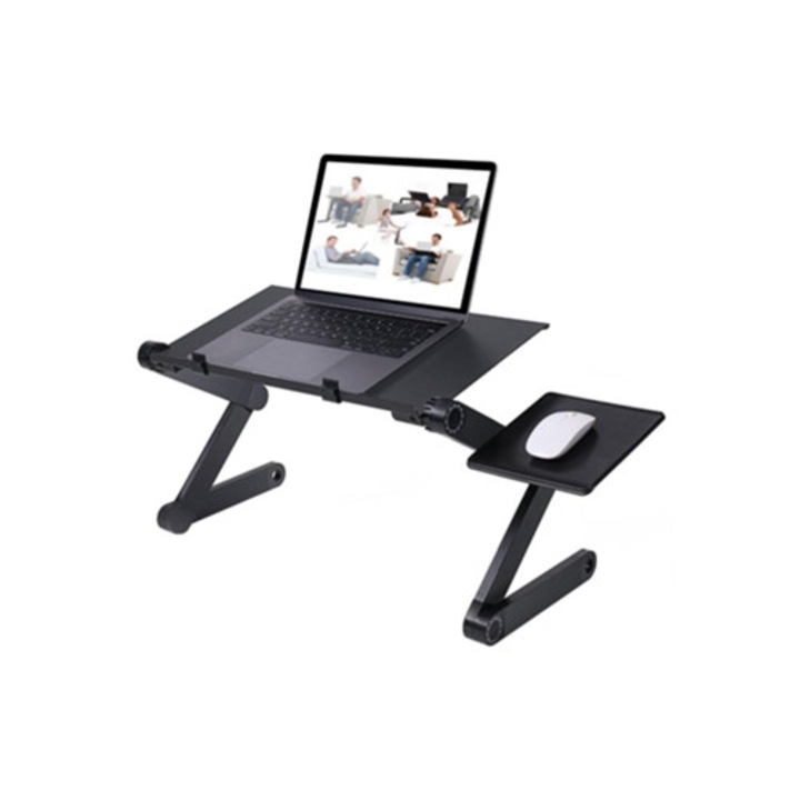 Masa pentru laptop cu mousepad, 30x45cm, set