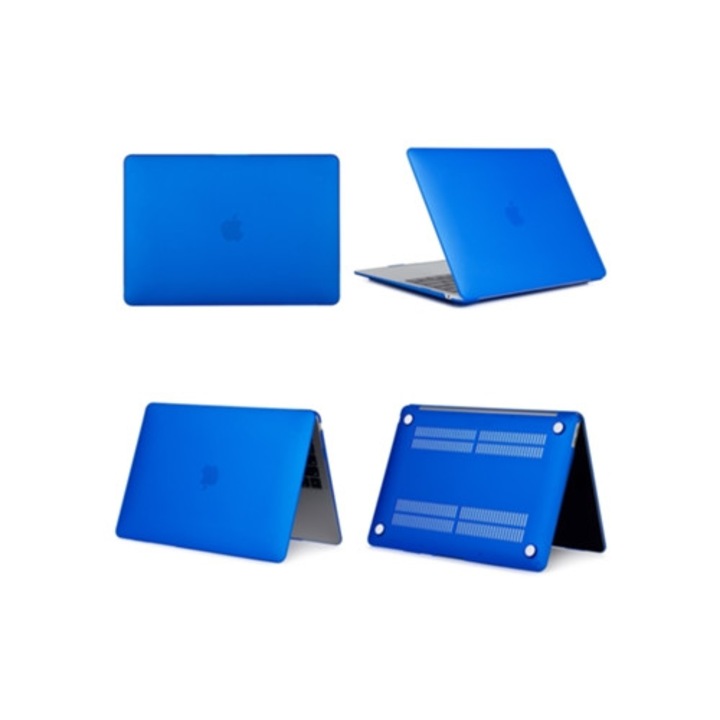 Husa compatibila cu Macbook Air 13, albastra