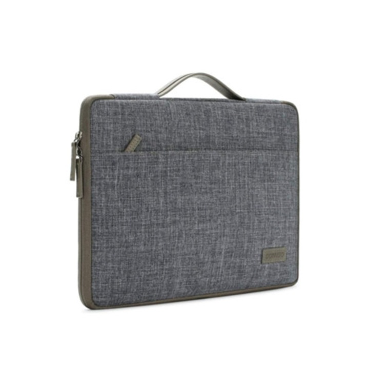 SLOWMOOSE Lp09-b 17" laptoptáska, szürke