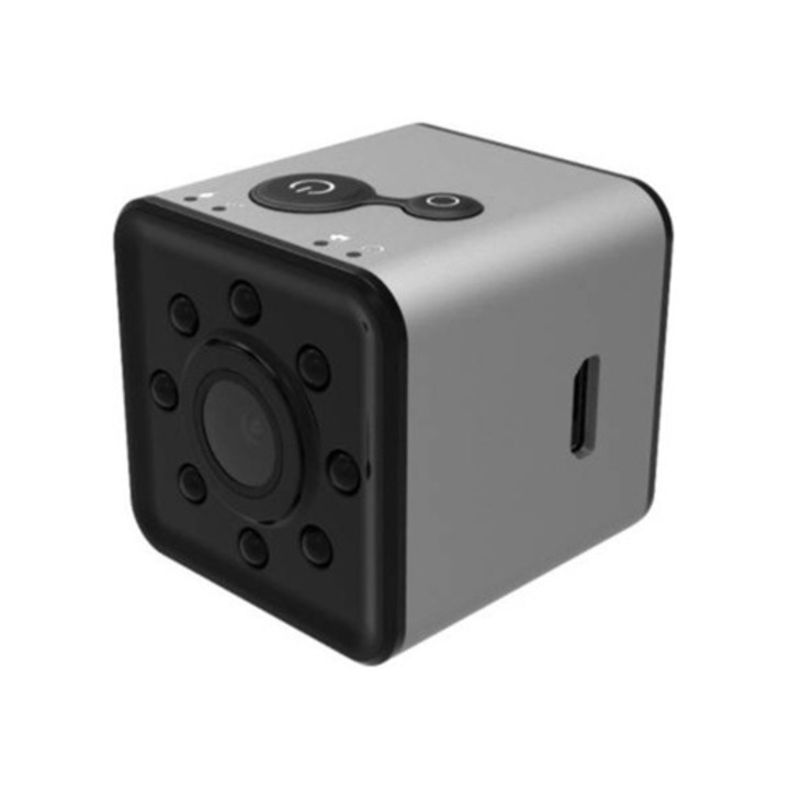 Camera de supraveghere 1080P, SZSMART, Gri