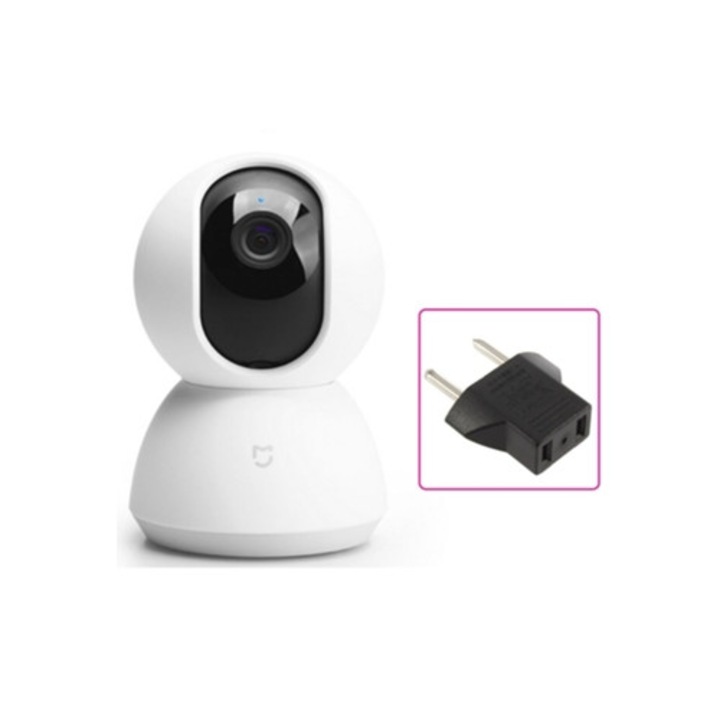 Camera de supraveghere SLOWMOOSE PTZ 1080P 360, viziune nocturna, alb