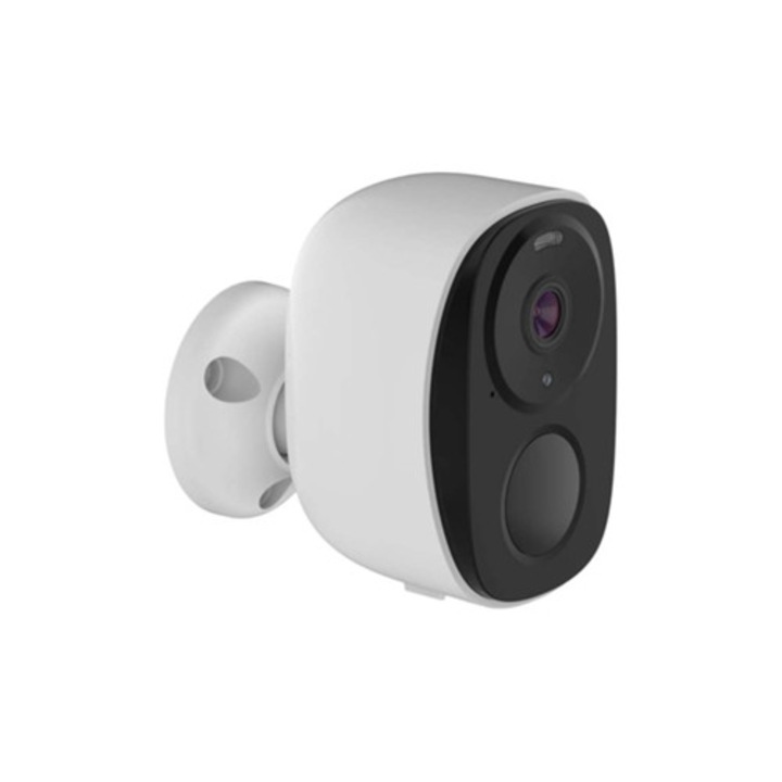 Camera de supraveghere SZSMART SX01 WIFI 3MP, noapte, alba