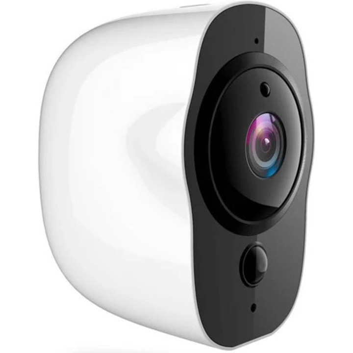Camera de supraveghere SZSMART BG00232233, wireless, noapte, albă