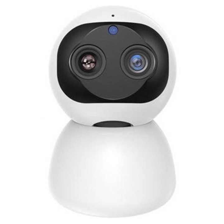 Camera de supraveghere SZSMART BG00090485, rezistenta la intemperii, vedere nocturna, neagra