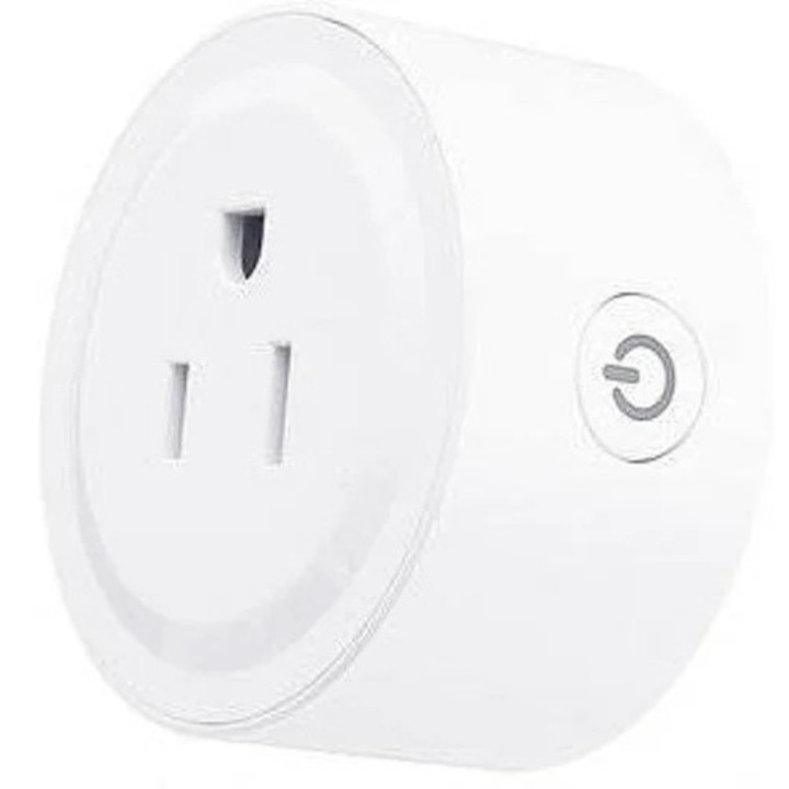 Priza cu temporizator, alb, 100-240V