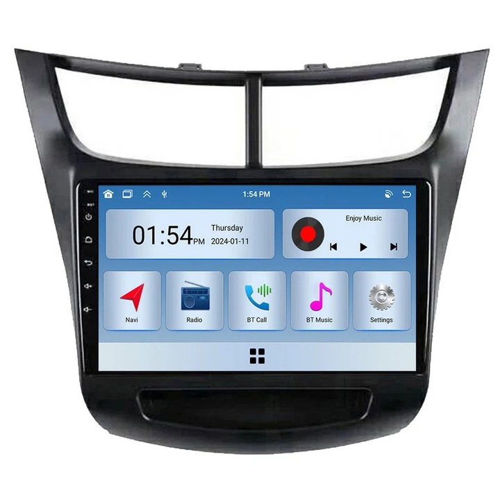 Player multimedia auto, 6GB RAM, 128GB ROM, Bluetooth, GPS, compatibil Chevrolet Sail 2015-2018