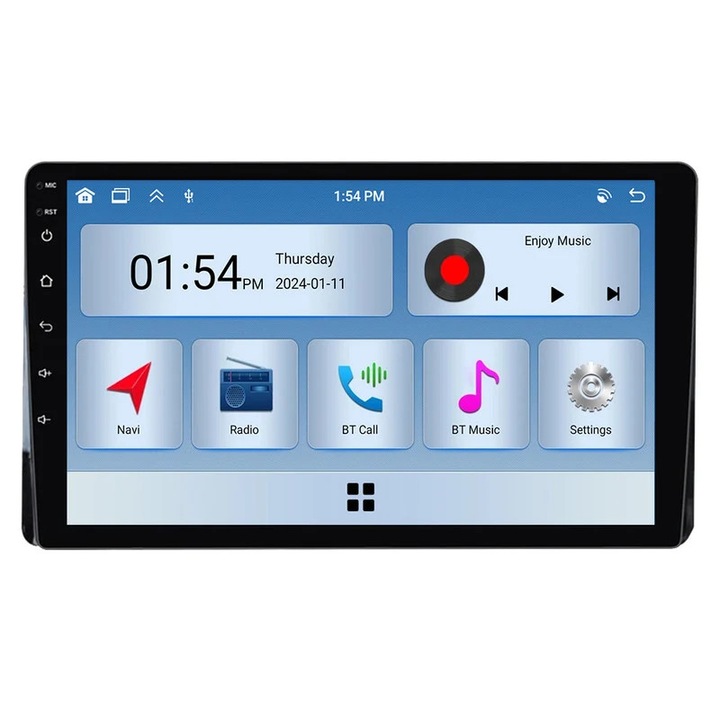 Player multimedia auto, 6GB RAM, 128GB ROM, Carplay, Bluetooth, GPS, compatibil Toyota Highlander Kluger 2022