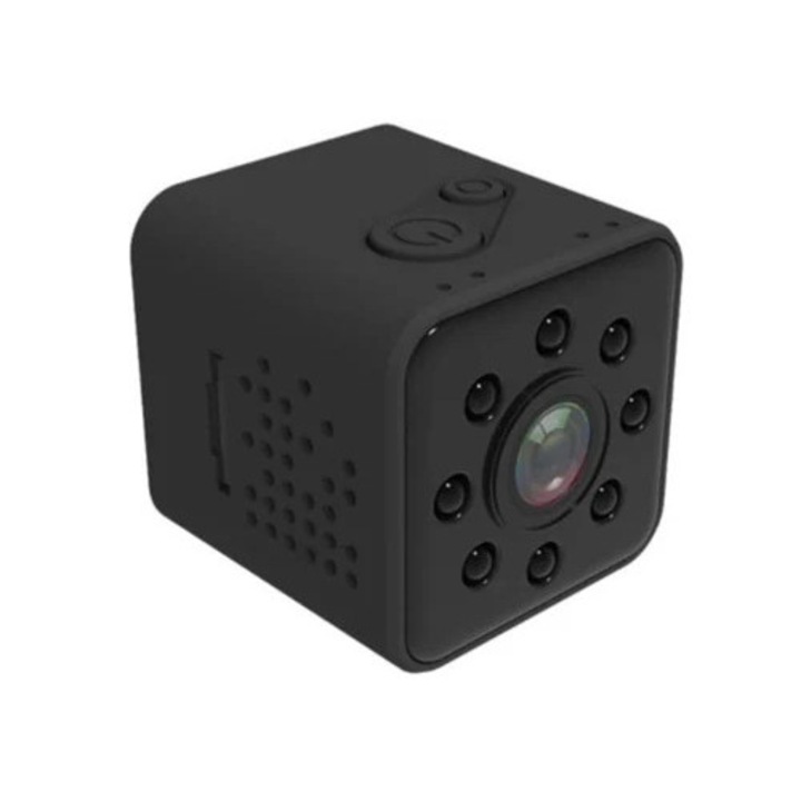 Camera de supraveghere Mini Wifi 1080P, neagra SZSMART