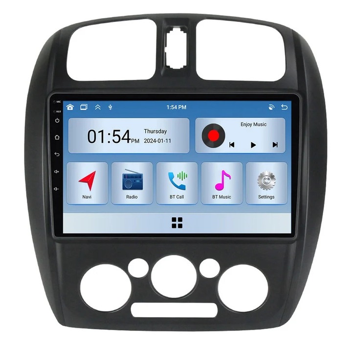 Multimedia player auto, 6GB RAM, 128GB ROM, Bluetooth, GPS, compatibil Mazda 323 si Ford Laser (2002-2008)