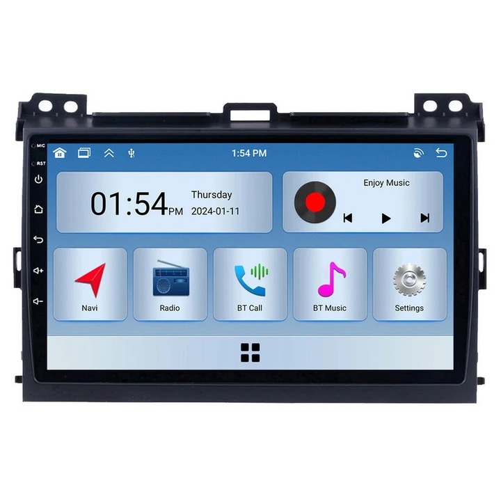 Player multimedia auto 6GB RAM 128GB ROM, Bluetooth, compatibil Toyota Land Cruiser Prado 120 3 (2002-2009)