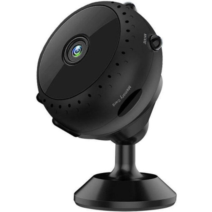 WiFi камера за наблюдение, черна, SZSMART BG00227091