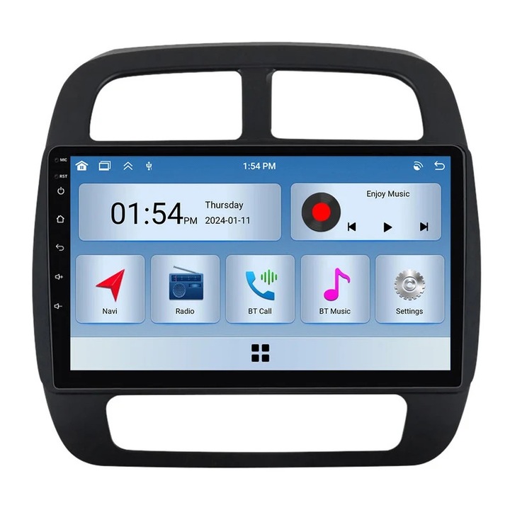Player multimedia auto, 6GB RAM, 128GB ROM, Carplay, Bluetooth, GPS, compatibil Renault Kwid 2015-2019