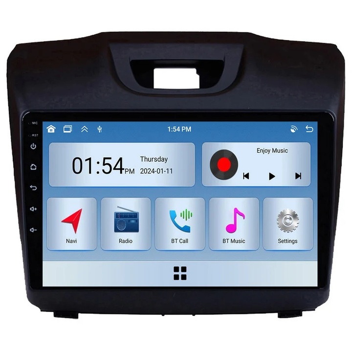 Player multimedia auto 6GB RAM 128GB ROM, Bluetooth, Carplay, compatibil Chevrolet S10, Isuzu Dmax (2013-2015)