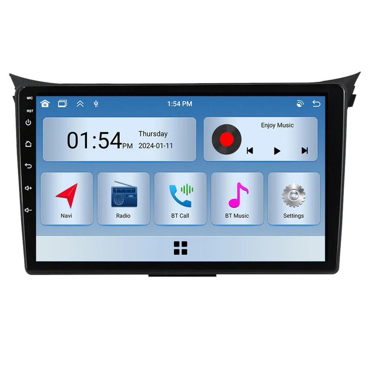 Multimedia player auto compatibil Hyundai I30 II, 6GB RAM, 128GB ROM, Bluetooth, GPS