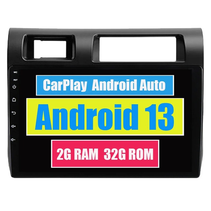 Multimedia player auto compatibil Toyota Land Cruiser LC70, Android, Bluetooth, GPS