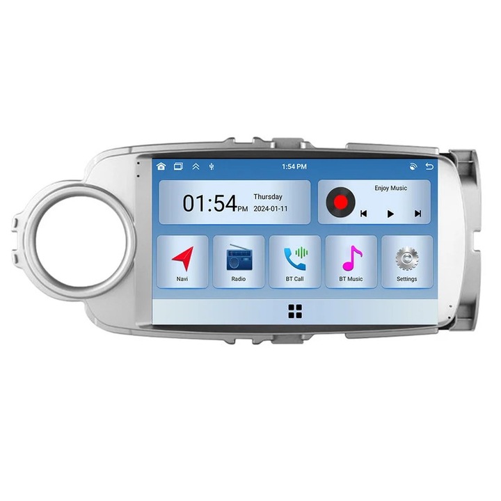 Multimedia player auto, 6GB RAM, 128GB ROM, Bluetooth, GPS, compatibil Toyota Yaris 2012-2017