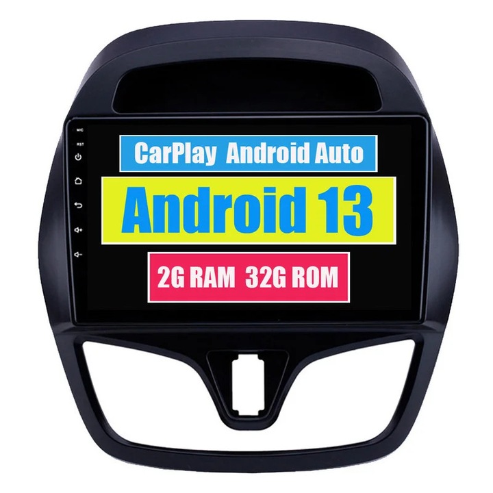 Multimedia player auto compatibil Chevrolet Spark Beat 2015-2018, Bluetooth, GPS