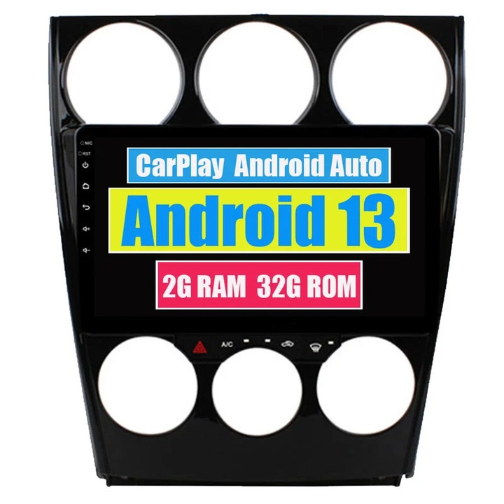 Multimedia player auto compatibil Mazda 6 (2002-2008), Android, Bluetooth, GPS