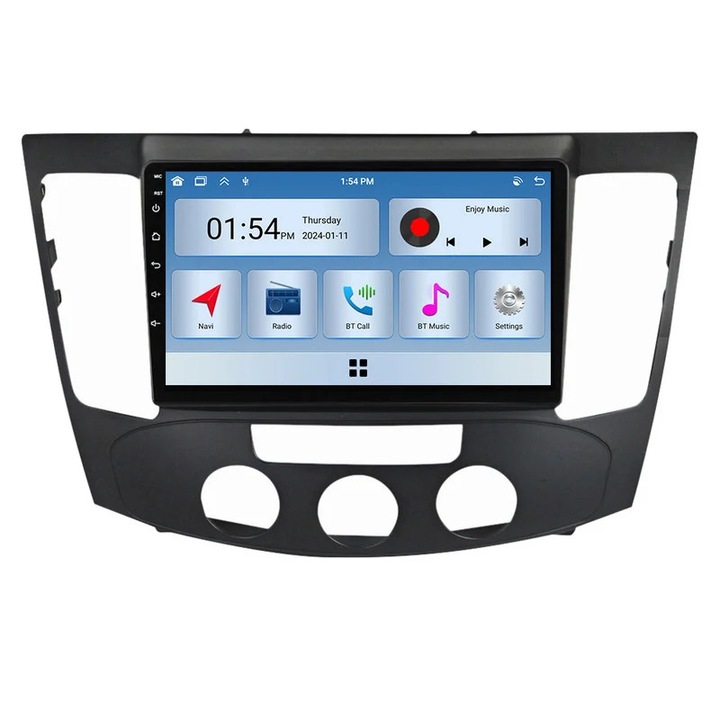 Multimedia player auto, 6GB RAM, 128GB ROM, Carplay, Bluetooth, compatibil Hyundai Sonata NF (2008-2010)