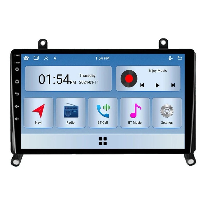 Multimedia player auto cu 6GB RAM, 128GB ROM, Carplay, Bluetooth, compatibil Toyota Hiace H300 2019-2022