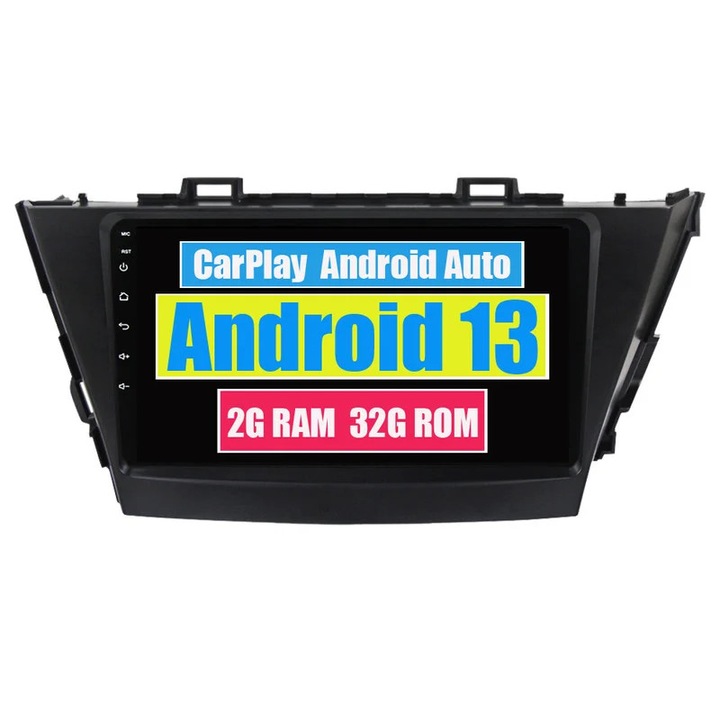 Multimedia player auto compatibil Toyota Prius XW50 2015-2020, Bluetooth, Multimedia