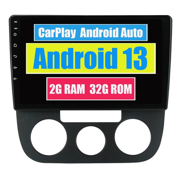 Multimedia player auto compatibil Volkswagen Jetta 5, 2005-2010, Bluetooth, Multimedia