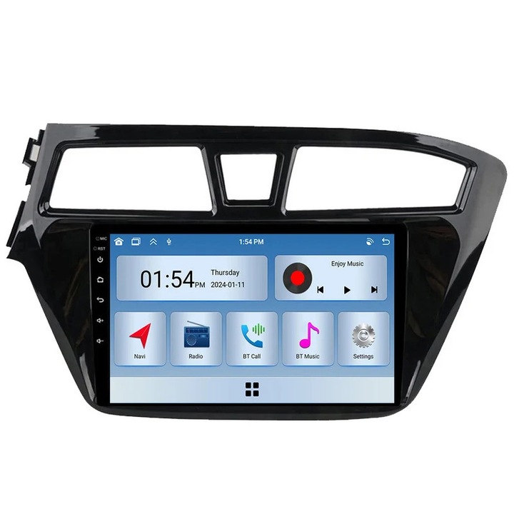 Multimedia player auto 6GB RAM 128GB ROM, Bluetooth, GPS, compatibil Hyundai I20 2 II (2014-2018)