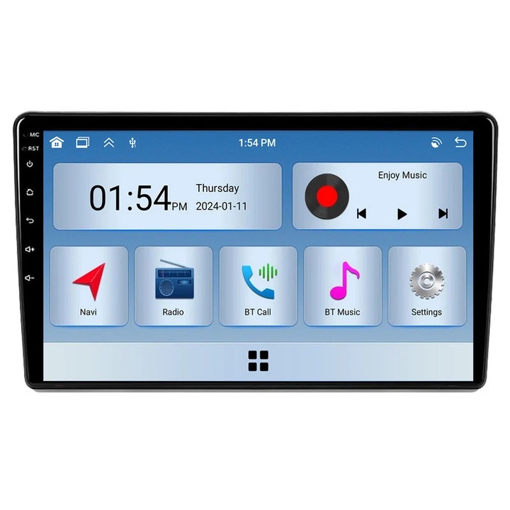 Multimedia player auto, 6GB RAM, 128GB ROM, Carplay, compatibil Citroen Berlingo 2 B9 si Peugeot Partner 2008-2019