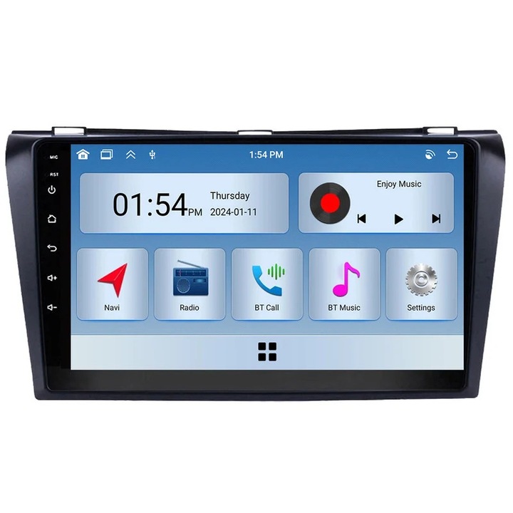 Multimedia player auto, 6GB RAM, 128GB ROM, Bluetooth, GPS, compatibil Mazda 3 (2003-2009)