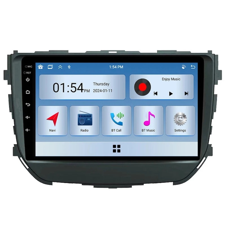 Multimedia player auto 6GB RAM 128GB ROM, navigatie GPS, compatibil Suzuki Vitara Brezza 2016-2019