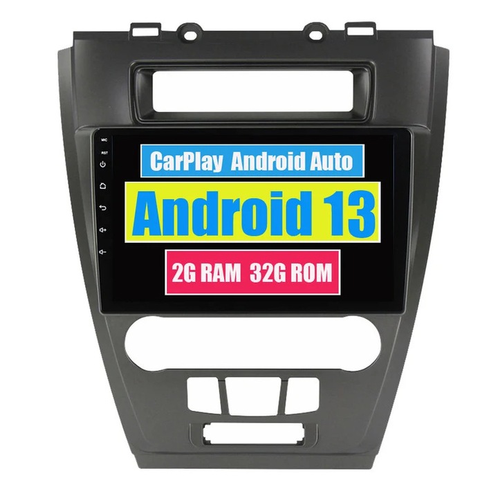 Multimedia player auto, Bluetooth, GPS, compatibil Ford Fusion Mondeo Mustang 2009-2012