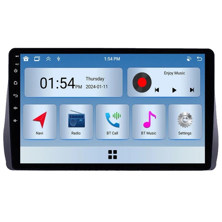 Multimedia player auto CarPlay, 6GB RAM, 128GB ROM, Bluetooth, GPS, compatibil Toyota Wish 2 II XE20 (2009-2017)