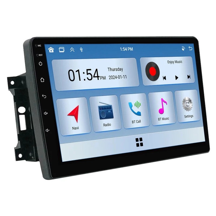 Multimedia player auto, 6GB RAM, 128GB ROM, Bluetooth, GPS, compatibil Jeep Wrangler 2007-2018
