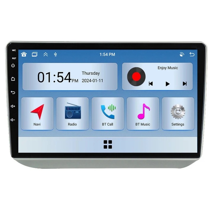 Multimedia player auto, 6GB RAM, 128GB ROM, CarPlay, Bluetooth, GPS, compatibil Skoda Fabia 2 (2007-2014)